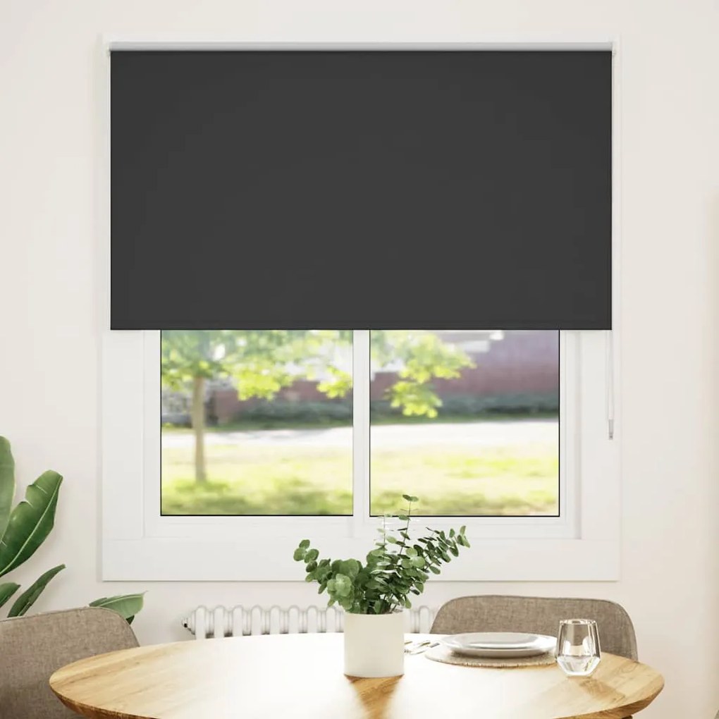Persiana de enrolar 130x150 cm largura tecido 126,6cm poliéster