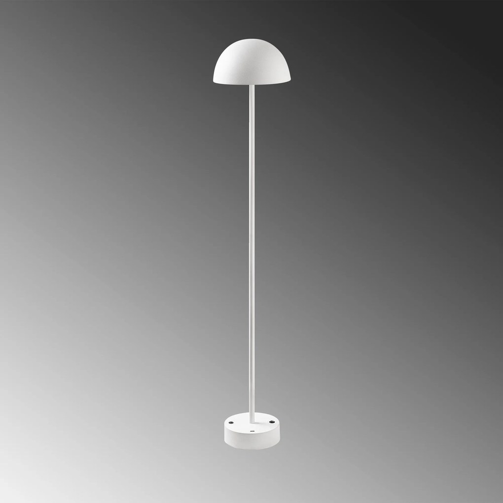 Candeeiro de Pé Sept – Branco – Diâmetro: 20 cm Altura: 115 cm