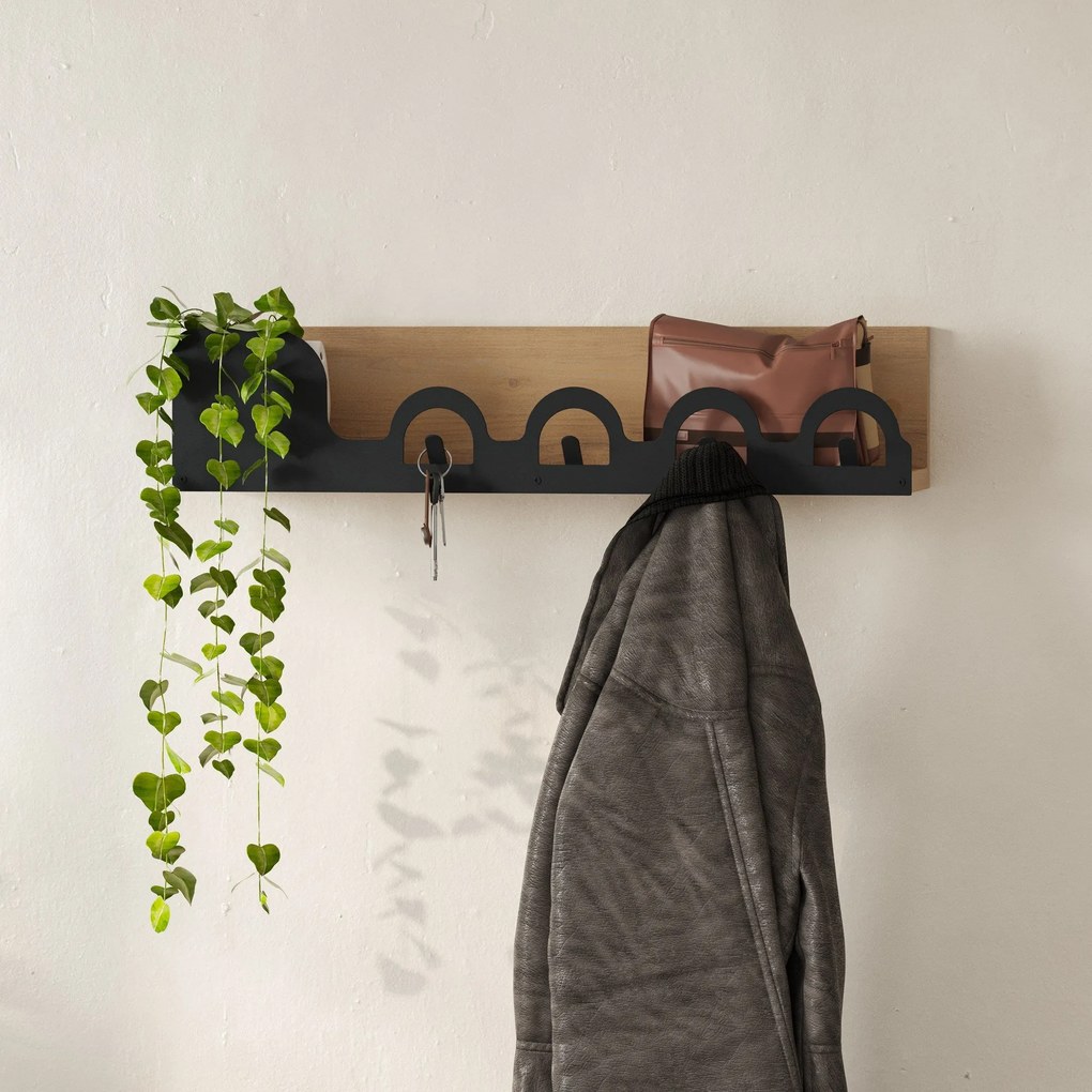 Aparador Damla – Nogueira – 105x85x30 cm