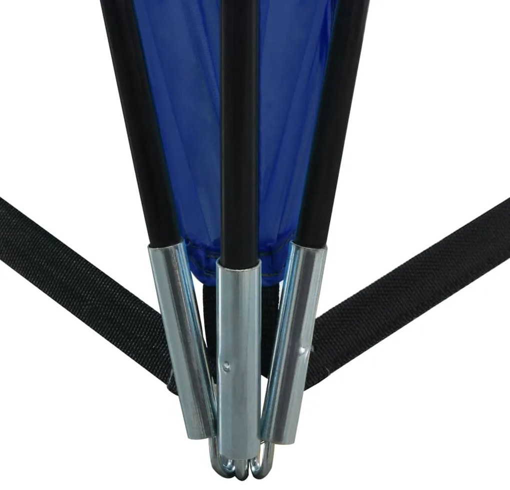 Tenda para festas arqueada 450x450x265 cm azul-escuro
