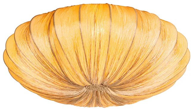 Candeeiro de teto design bege 60 cm 5 luzes - Plu