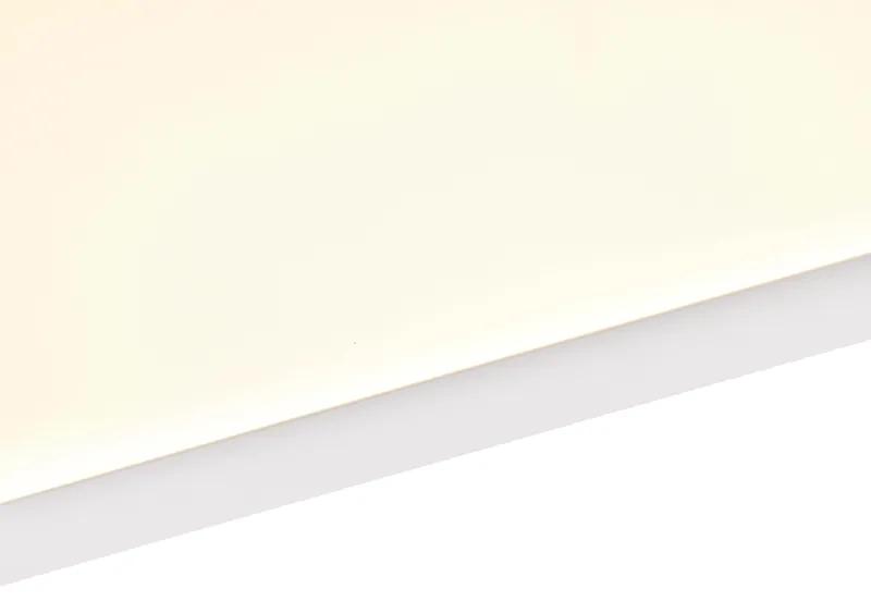 Lâmpada de teto LED branca moderna de 120 cm regulável em 4 níveis - LIV Moderno