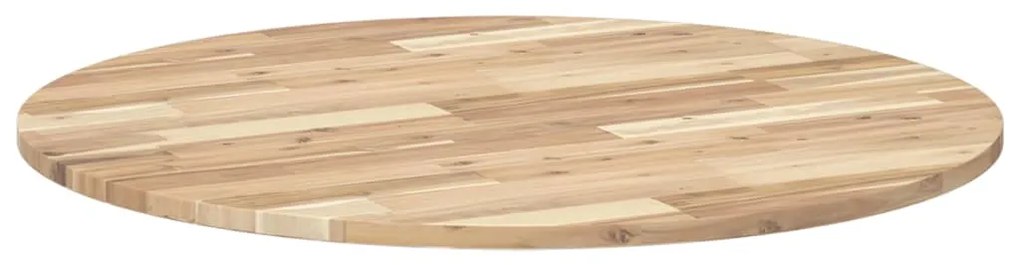 Tampo de mesa redondo Ø90x2 cm madeira de acácia maciça