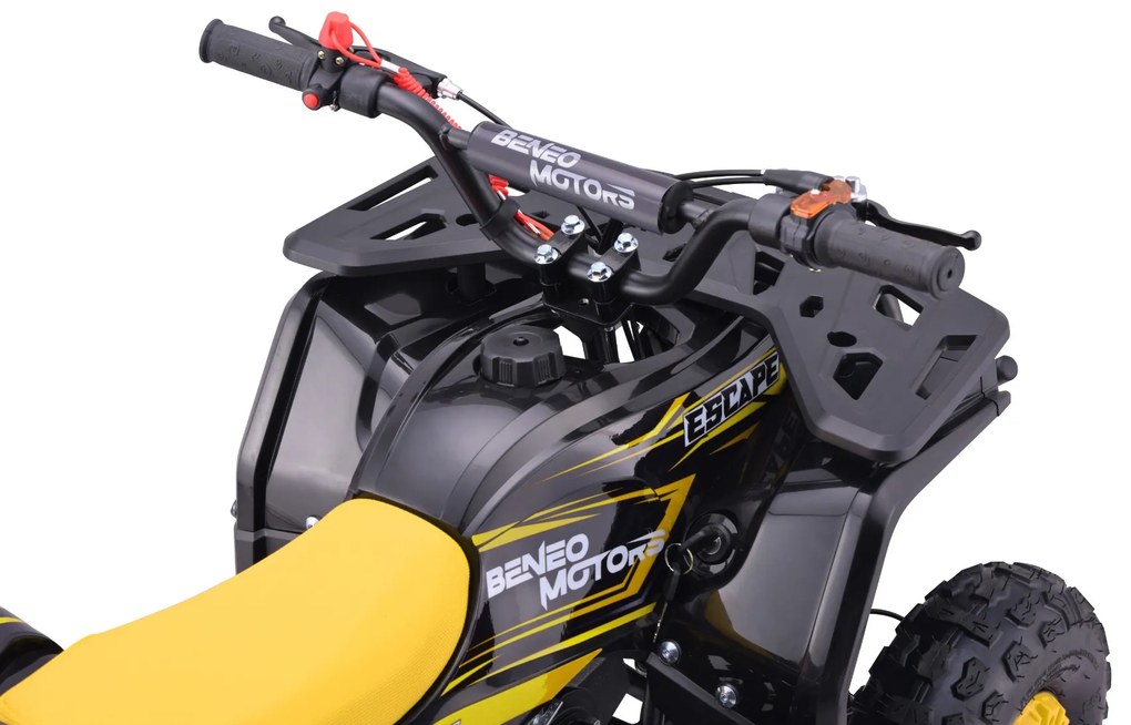 Moto 4 gasolina para Crianças Motors Quad Escape 49cc Amarela