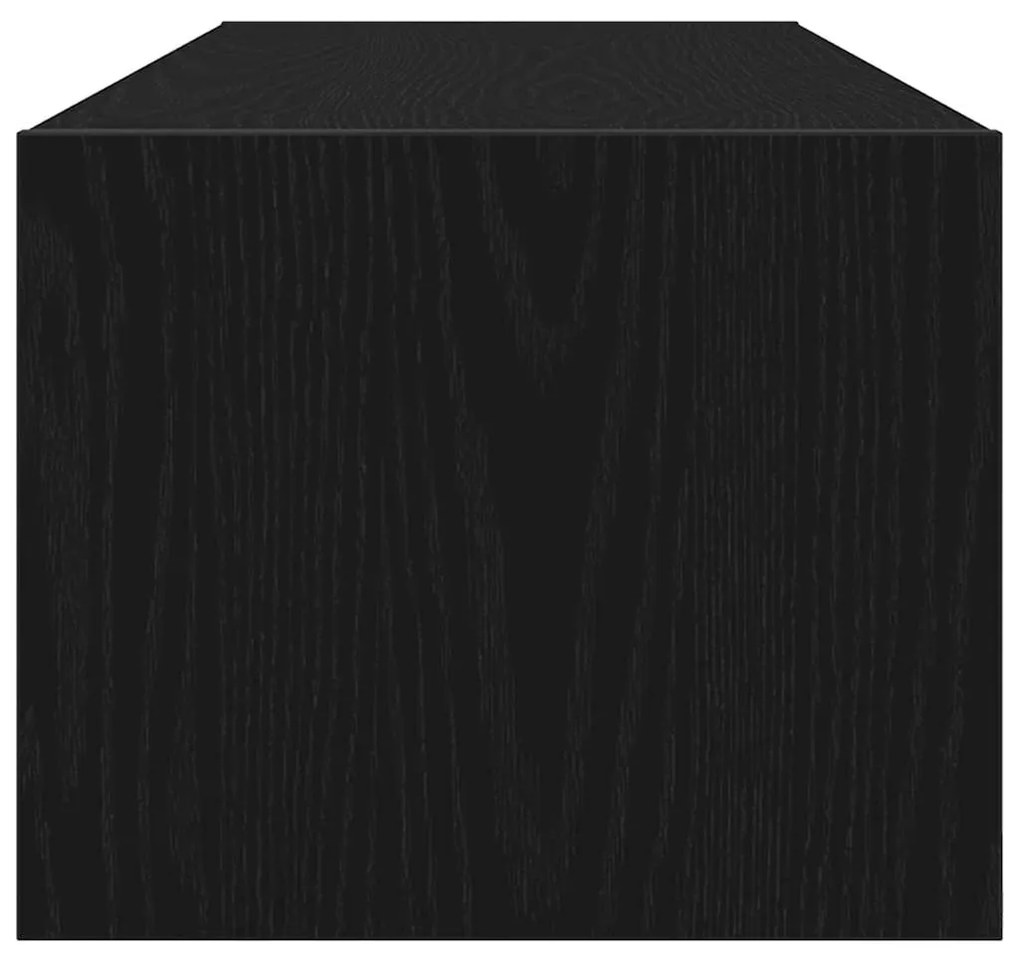 Móveis de TV 2pcs 100x31x25,5cm deriv. madeira carvalho preto