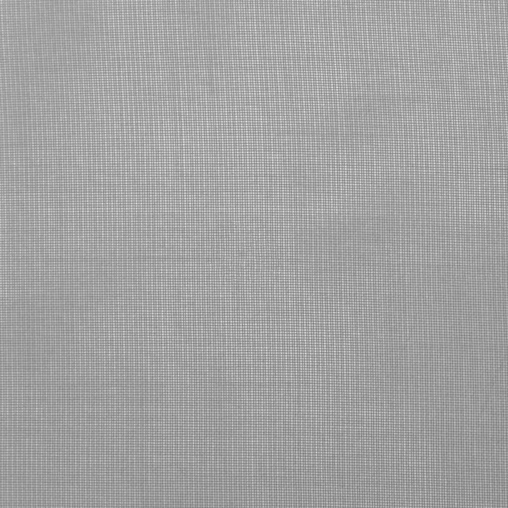 Cortinas de voile com ilhós 2 pcs cinzento-claro 140x225 cm