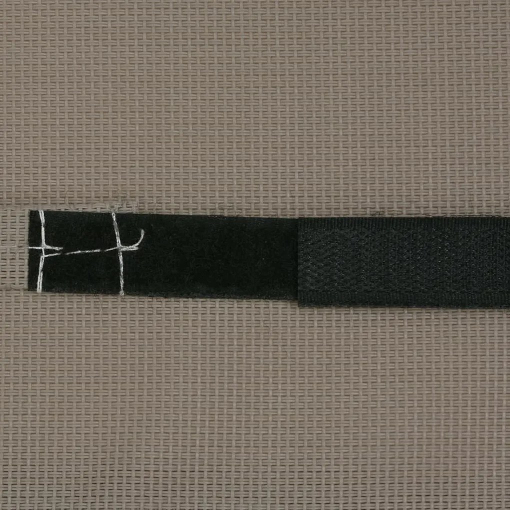 Encosto cabeça cadeira 40x7,5x15 cm textilene cinza-acastanhado