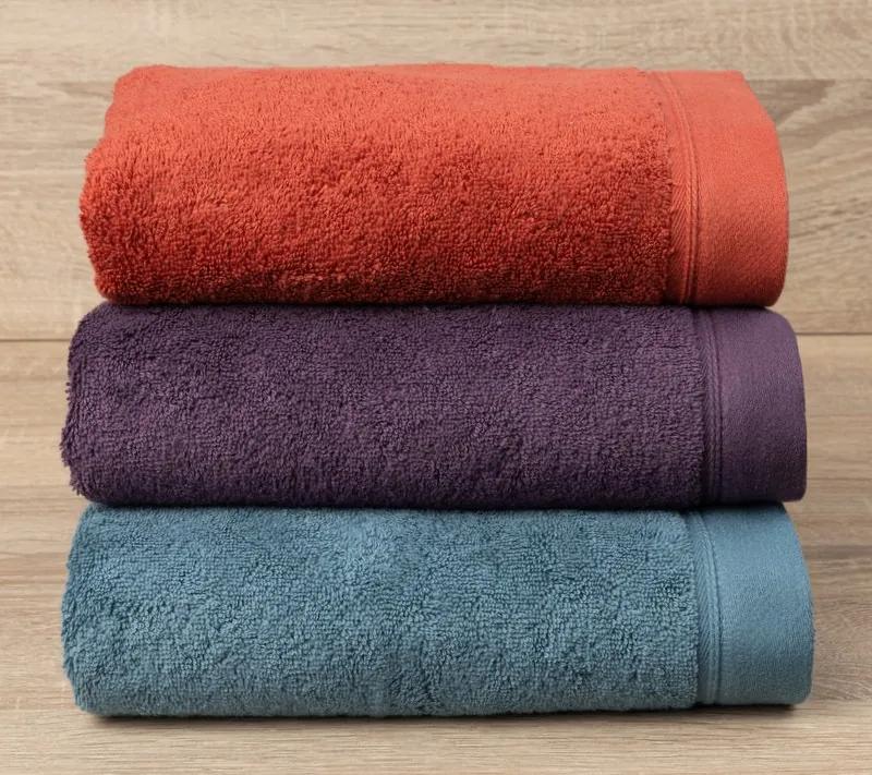 Toalhas banho 100% algodão penteado 580 gr.: Lagon / Azulado 2E428 1 lençol banho 100x150 cm