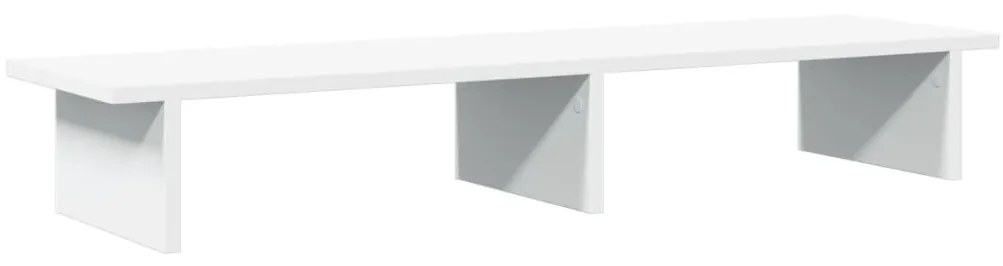 Suporte para monitor 100x27x15 cm derivados de madeira branco