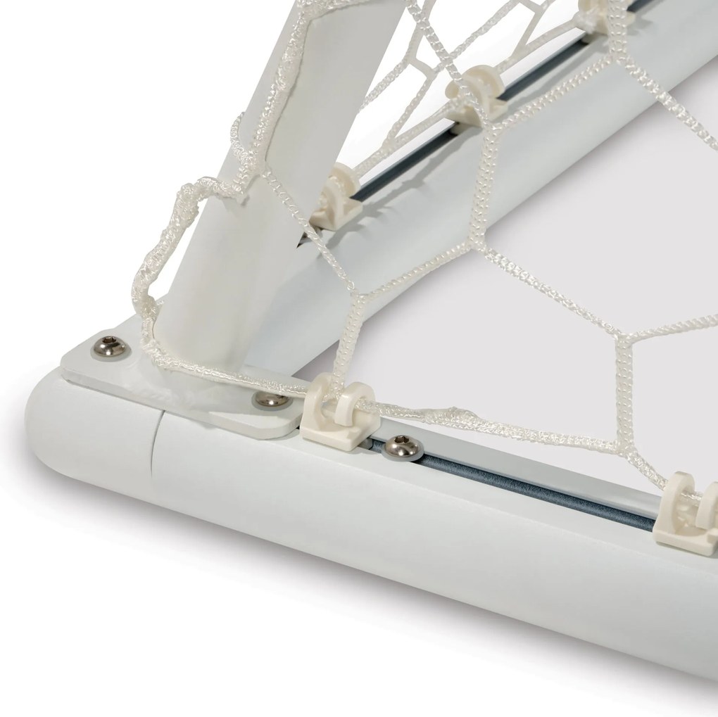 Baliza de futebol em alumínio Scala 300 x 200 cm - branca