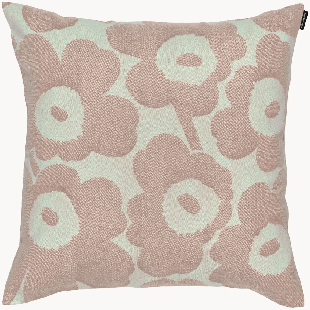 Capa de almofada em algodão com padrão floral Pieni Unikko