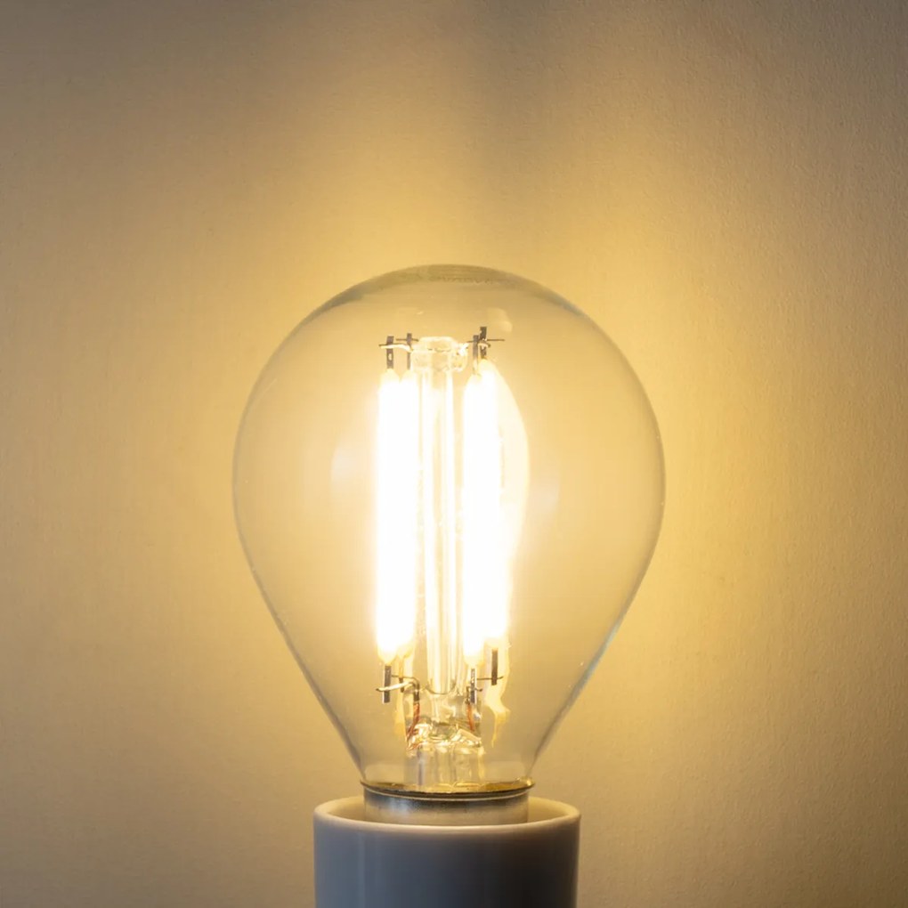 Set van 5 E14 3-staps dimbare LED lampen P45 helder 5W 470 lm 3000K