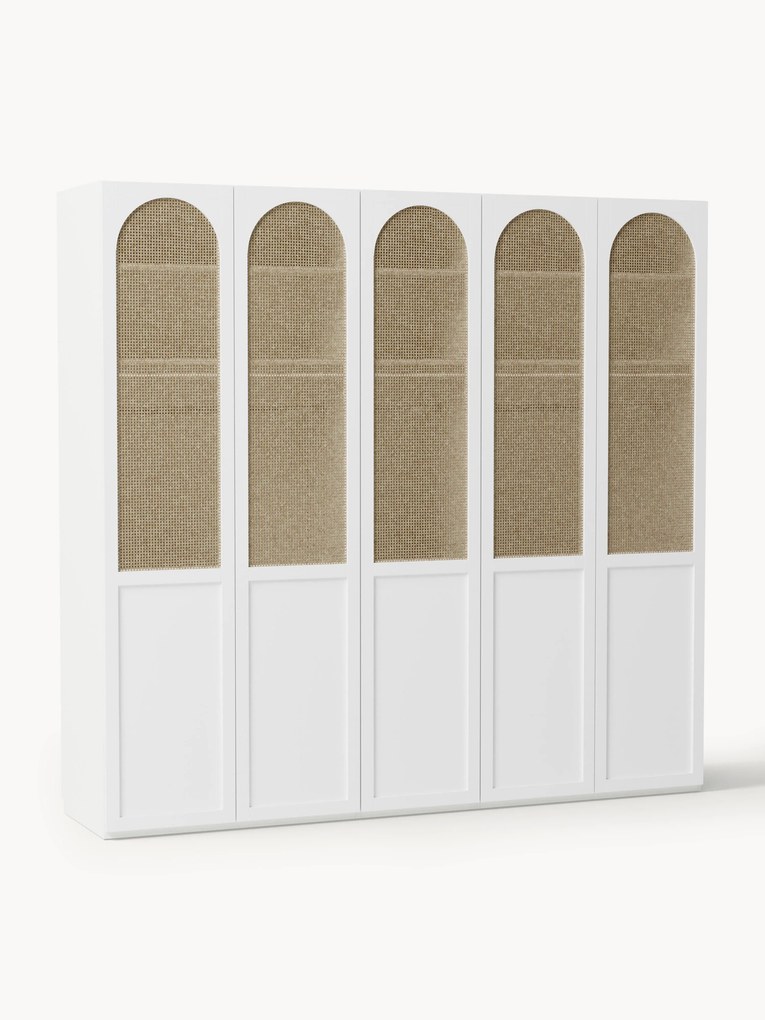 Roupeiro modular com portas articuladas Jeanne, L 250 cm, vários tamanhos