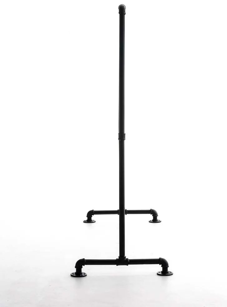 Cabideiro Jersey 55 x 120 x 150 Preto