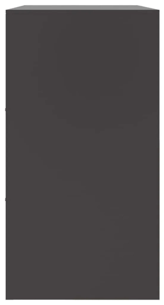 Aparador 99x39x73 cm aço preto