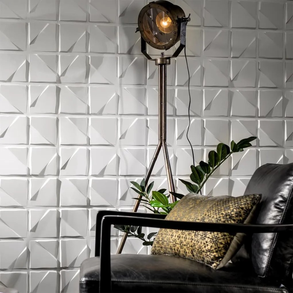 Painéis de parede 3D Feline 12 pcs GA-WA29