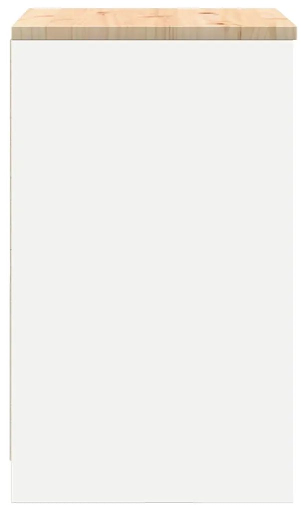 Armário de arrumação de garagem Branco 60x51x85 cm