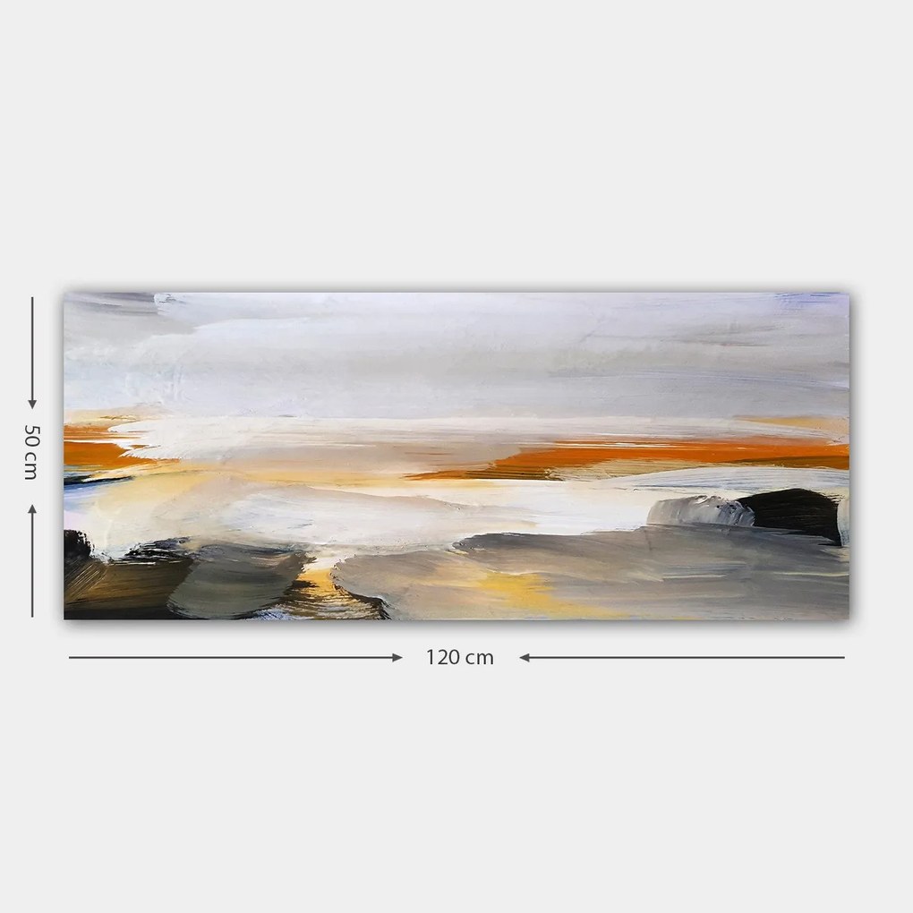 Pintura Decorativa em Tela YTY1242693958_50120 – Multicolor – 50 x 120