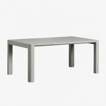Mesa De Jantar Retangular Arnadine Verde Cáqui & 180 X 100 Cm - Sklum