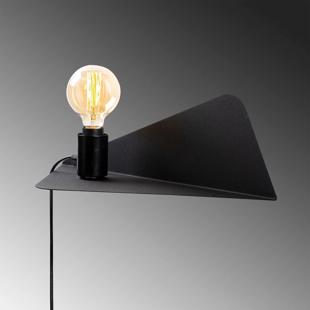 Candeeiro de Parede Tokyo – Preto – 50 x 21 x 16 cm