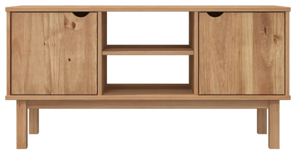 Móvel de TV OTTA 113,5x43x57 pinho maciço