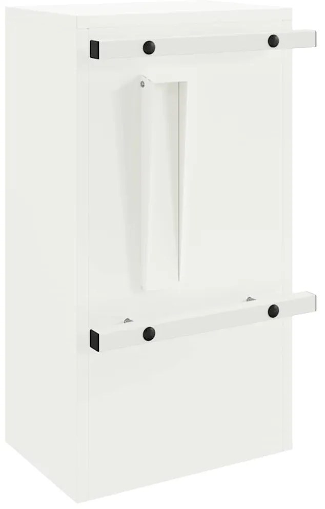 caixa de correio Branco 30 x 23 x 55 cm Aço