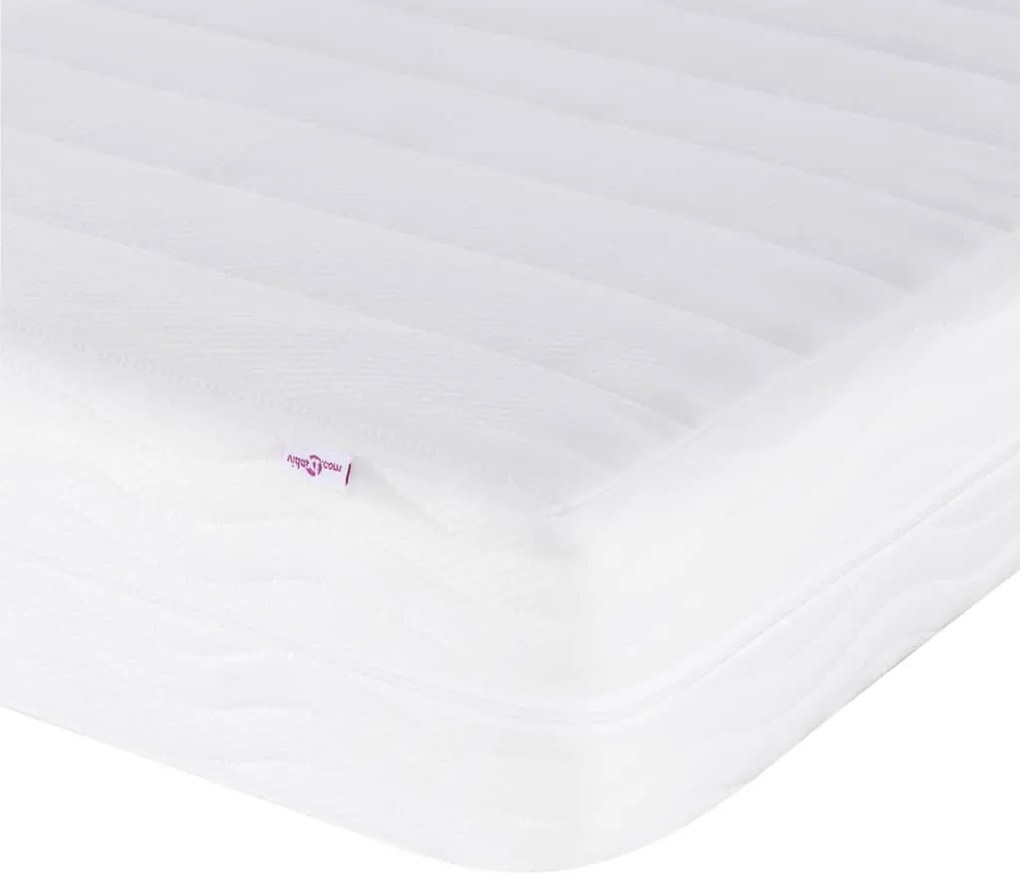 Colchão de espuma 120x210 cm dureza H2 H3 branco