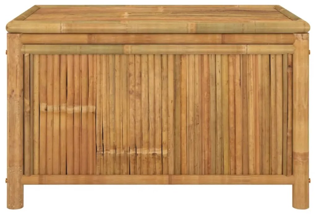 Caixa de arrumação para jardim 90x52x55 cm bambu