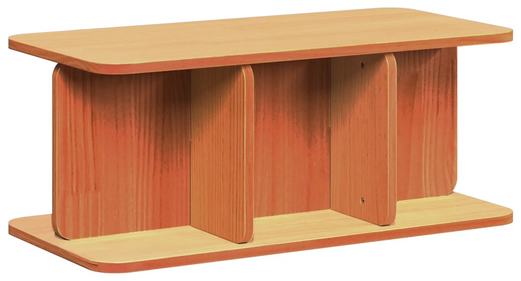 Mesa de centro Castanho-mel 80 x 39,5 x 33,5 cm