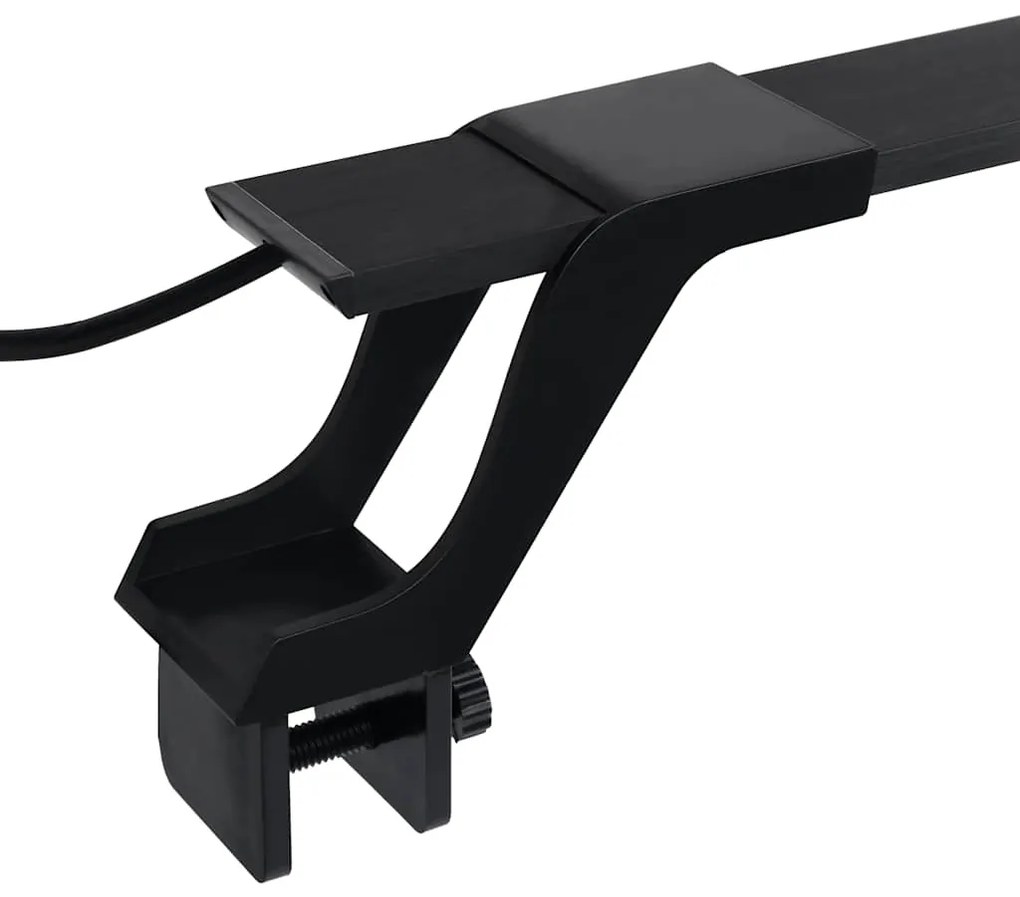 Lâmpada de aquário LED com braçadeira 25-45 cm azul e branco