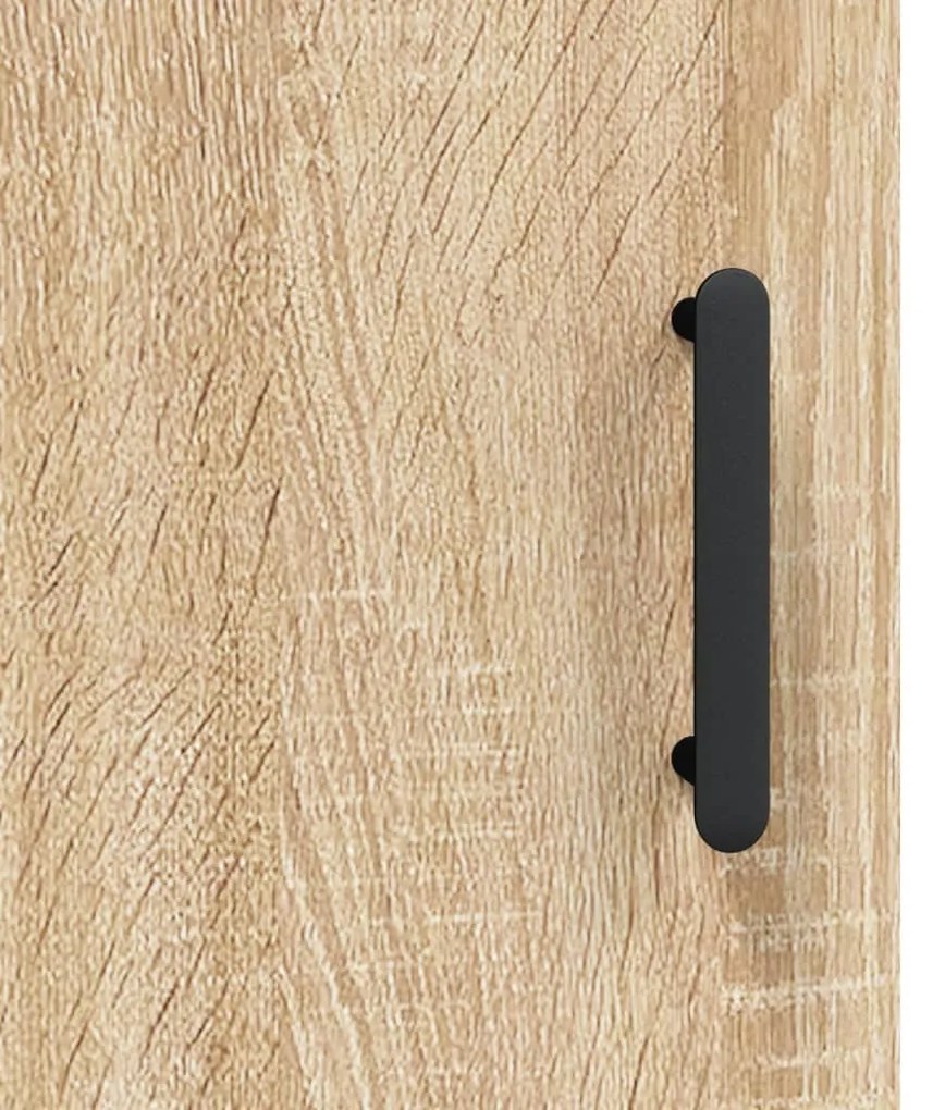 Mesa cabeceira 2pcs 40x40x50cm deriv. madeira carvalho sonoma