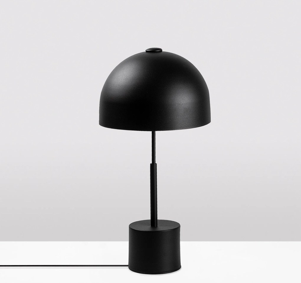 Candeeiro de Mesa Mixed – Preto – 26 x 26 x 53 cm