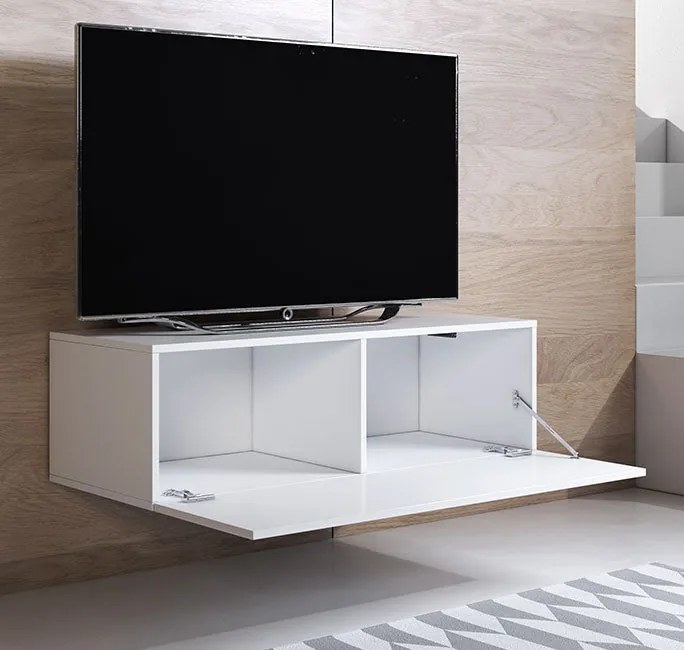 Conjunto de Móveis de Sala Guidões – 1,6 m – Modular em Branco com Móv