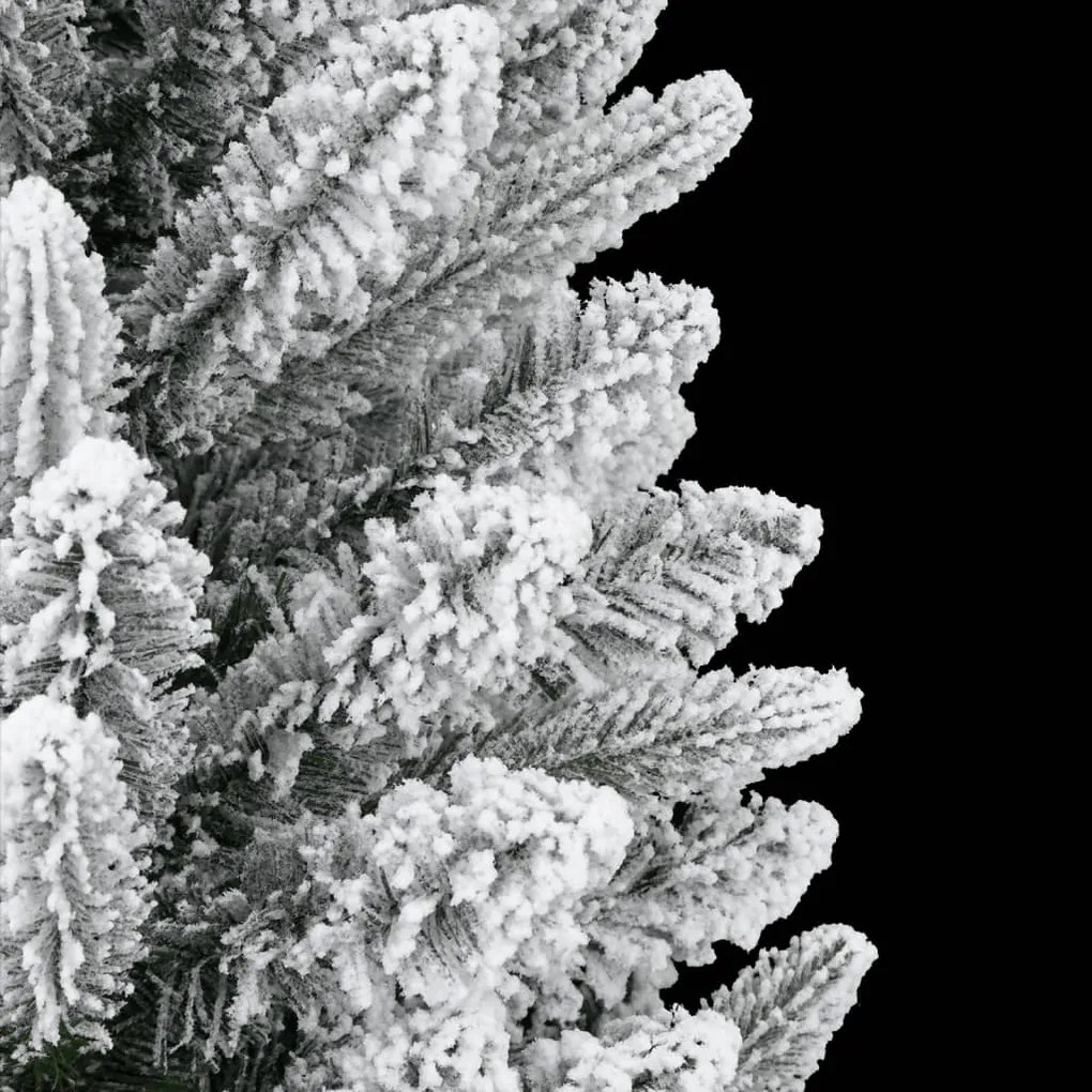 Árvore de Natal artificial com neve PVC & PE 240 cm
