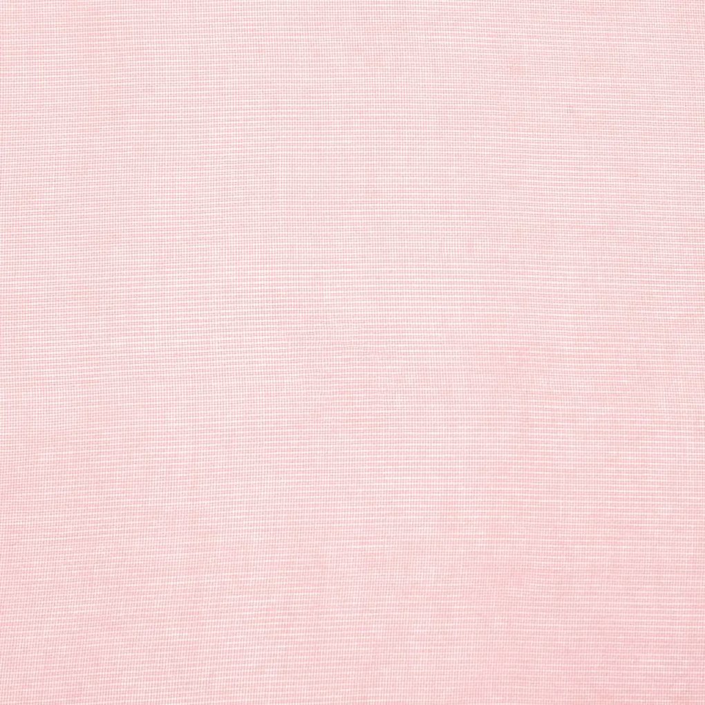 Cortinas de voile com ilhós 2 pcs rosa-claro 140x225 cm