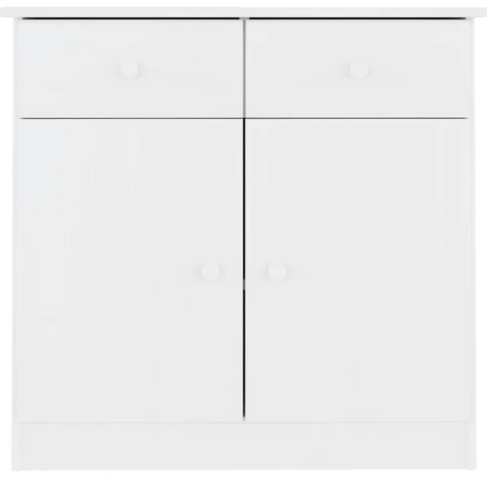 Aparador ALTA 77x35x73 cm madeira de pinho maciça branco