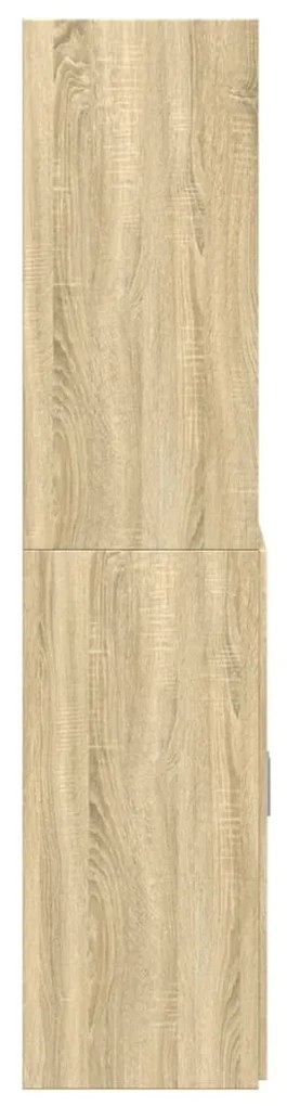 Armário alto 70x42,5x185 cm derivados madeira carvalho sonoma