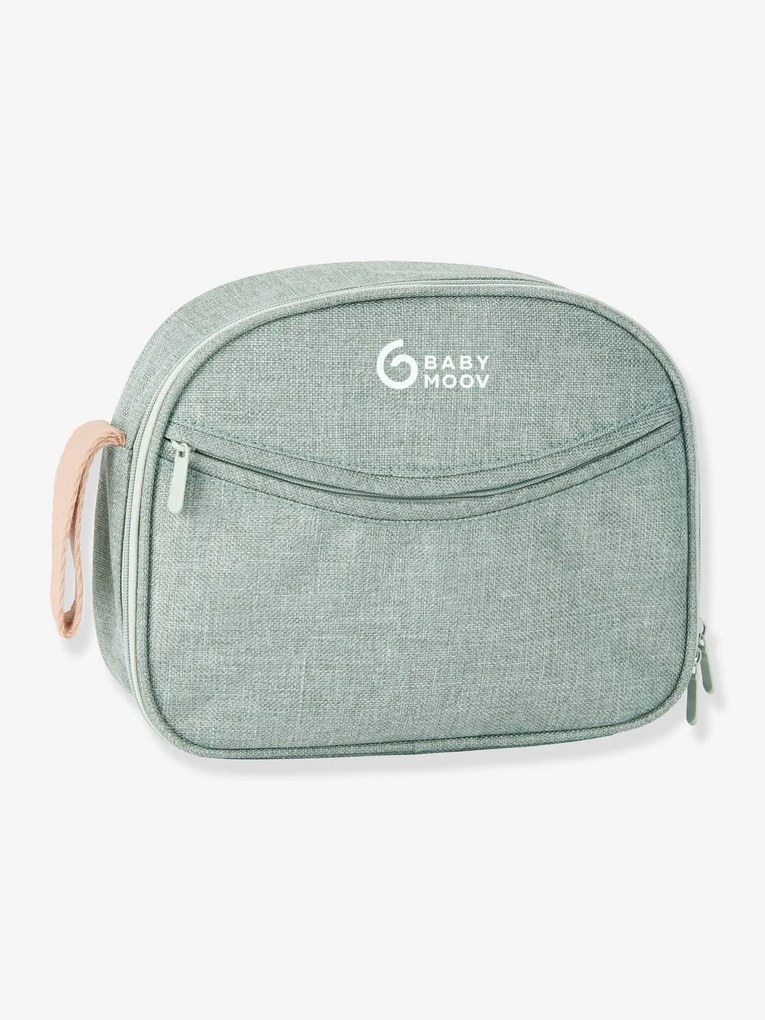 Estojo para os cuidados do bebé, com acessórios, da BABYMOOV verde
