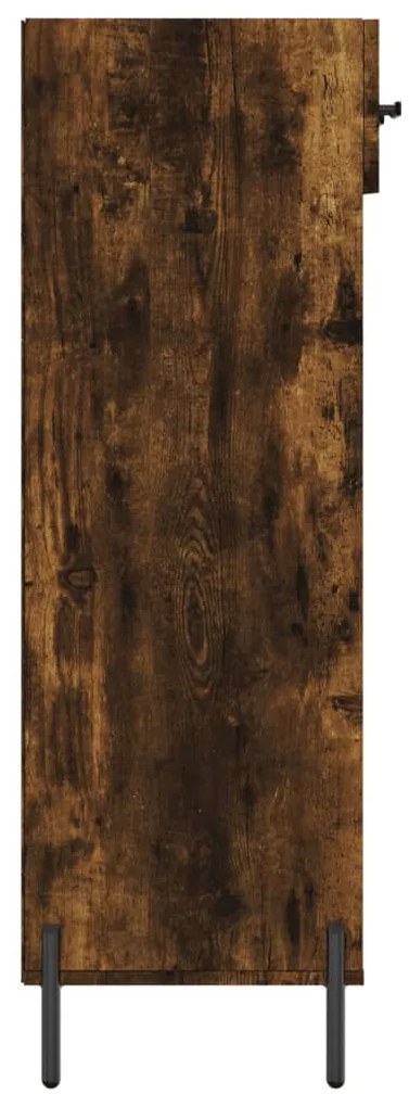 Sapateira 60x35x105 cm derivados de madeira carvalho fumado
