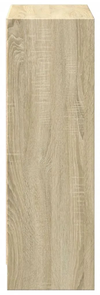 Estante 40x24x75 cm contraplacado cor carvalho sonoma