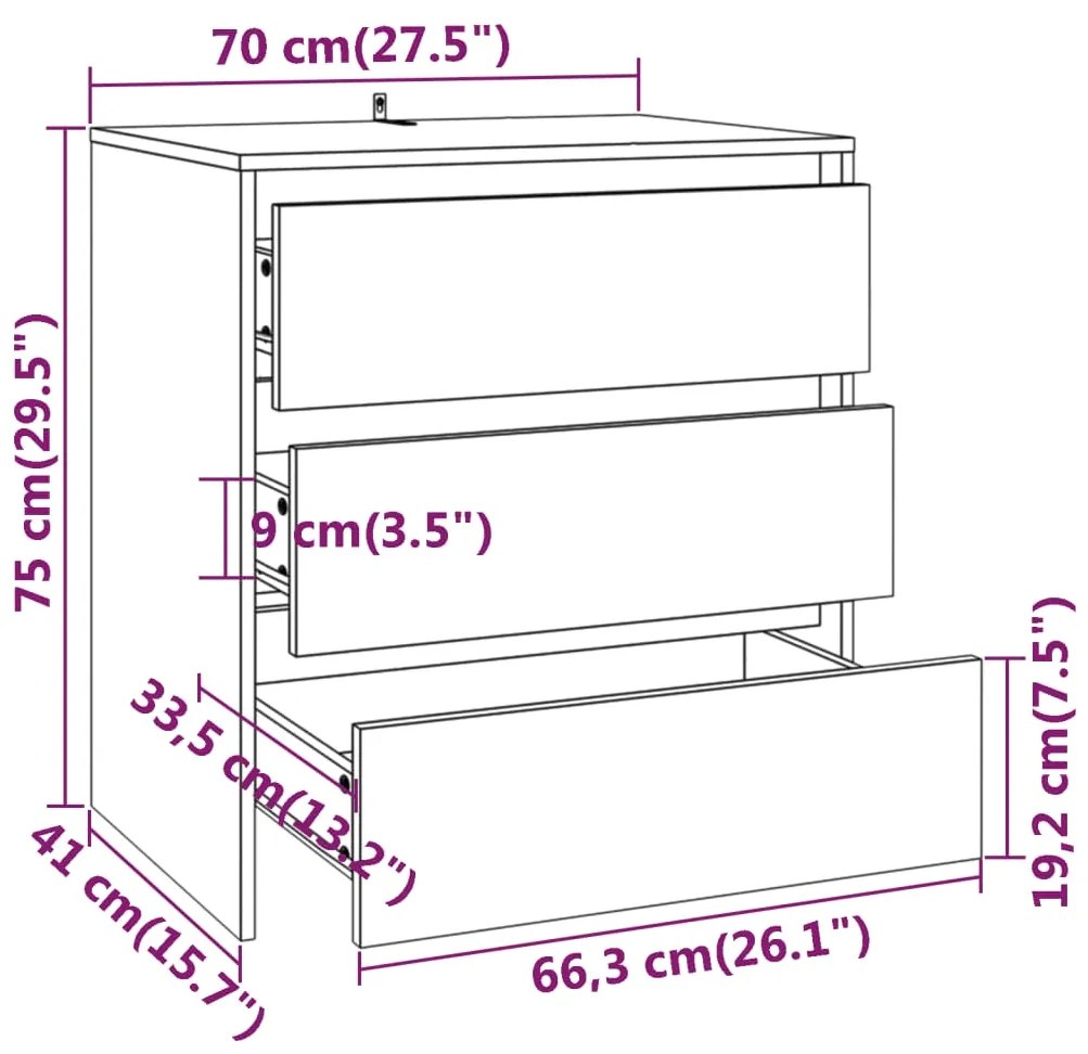 Aparador Endy de 210cm - Cinzento Cimento - Design Moderno