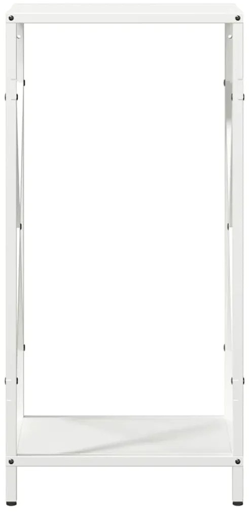Suporte para lenha 34x25x70 cm aço laminado a frio branco