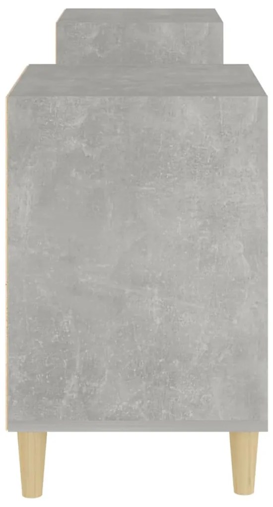 Móvel de TV 160x35x55 cm derivados de madeira cinzento cimento