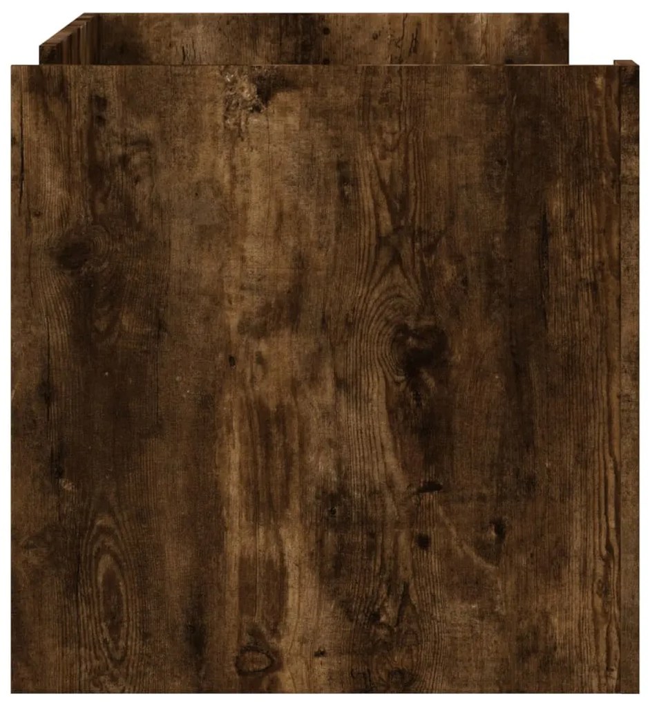 Mesa de centro 100x50x50cm derivados de madeira carvalho fumado