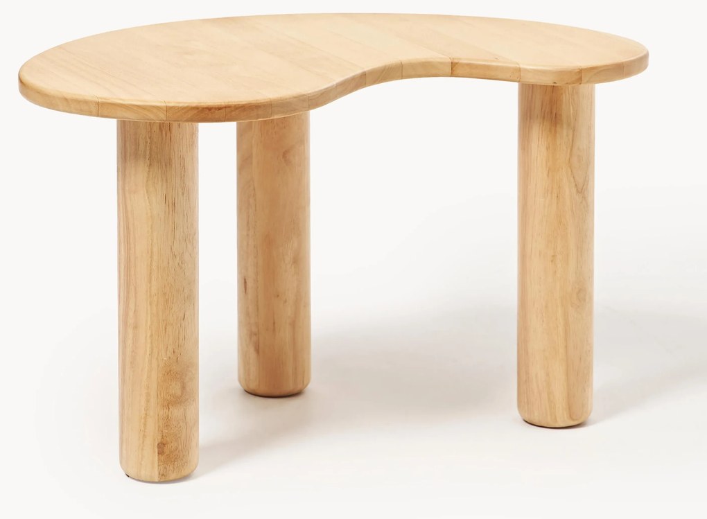 Mesa de centro em madeira de borracha Luppa