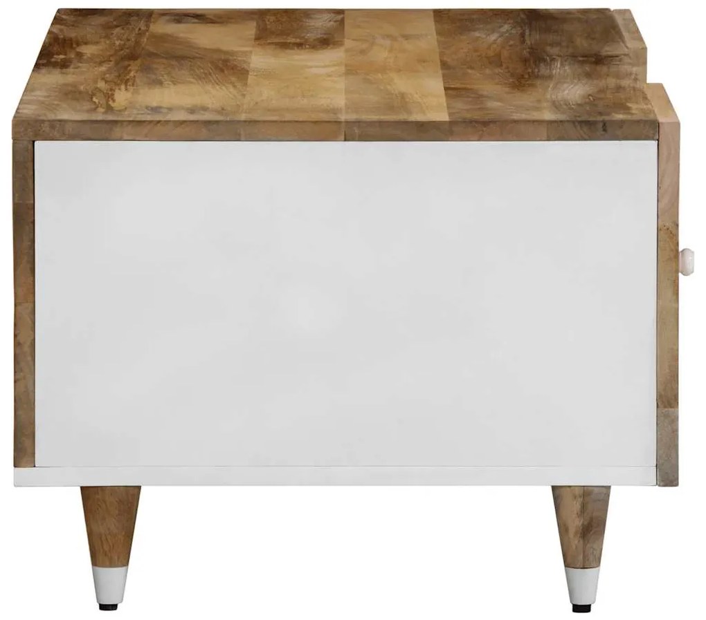 Mesa de centro 100x54x40 cm madeira de mangueira maciça