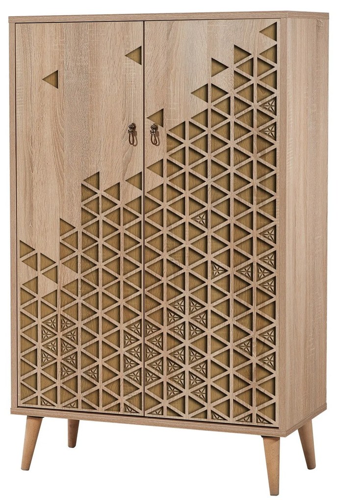 Armário Multiusos Multibox – Carvalho Sonoma – 80x127x36 cm