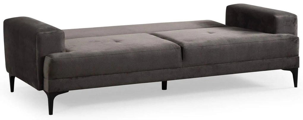 Sofá de 3 Lugares Astana – Antracite – 100x78x234 cm