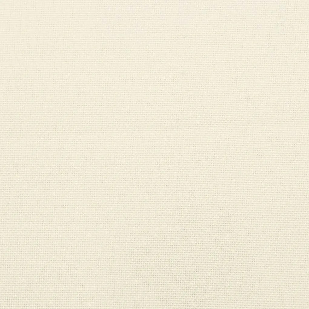 Almofadão p/ banco de jardim tecido oxford branco nata