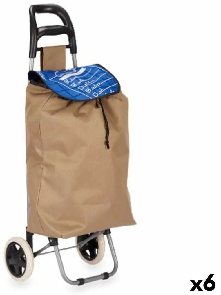 Carro de Compras To Do List 33 L 88 x 10,5 x 35,5 cm (6 Unidades)
